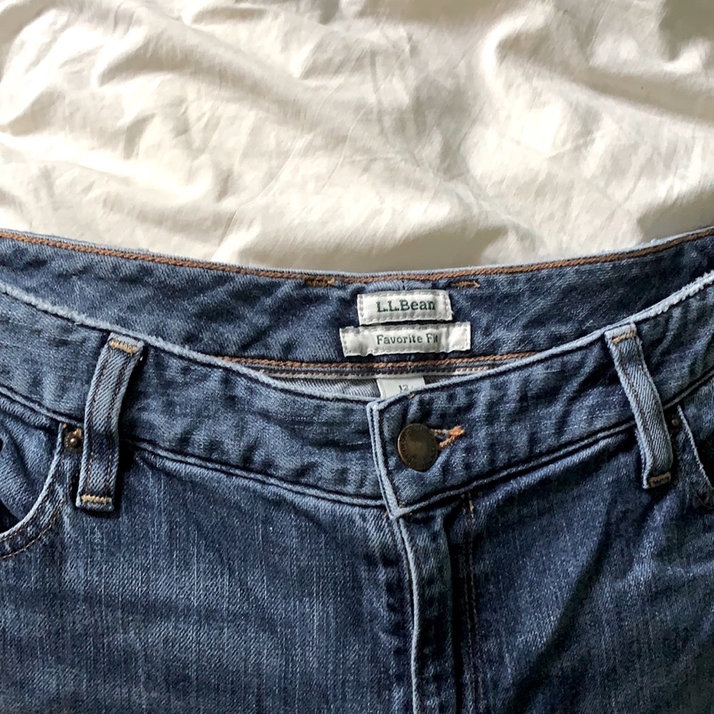 L.L bean bootcut jeans